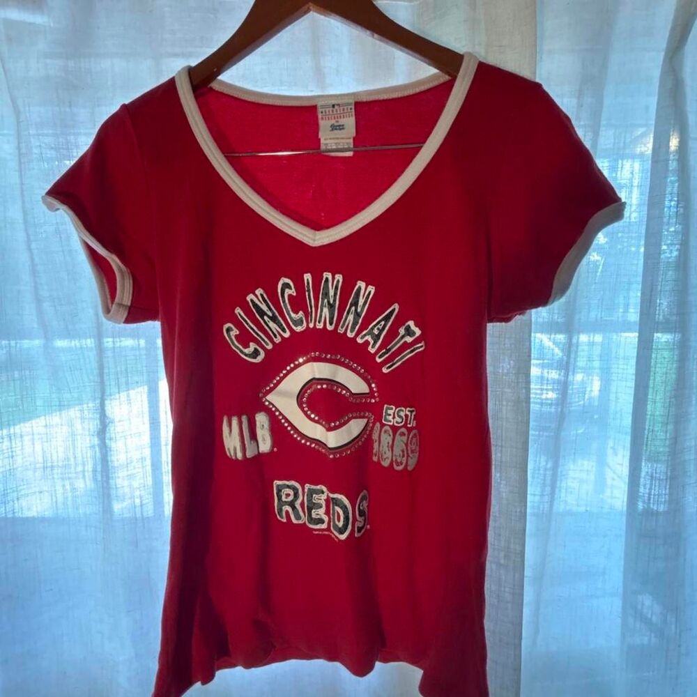 Mlb Women's Red T-shirt